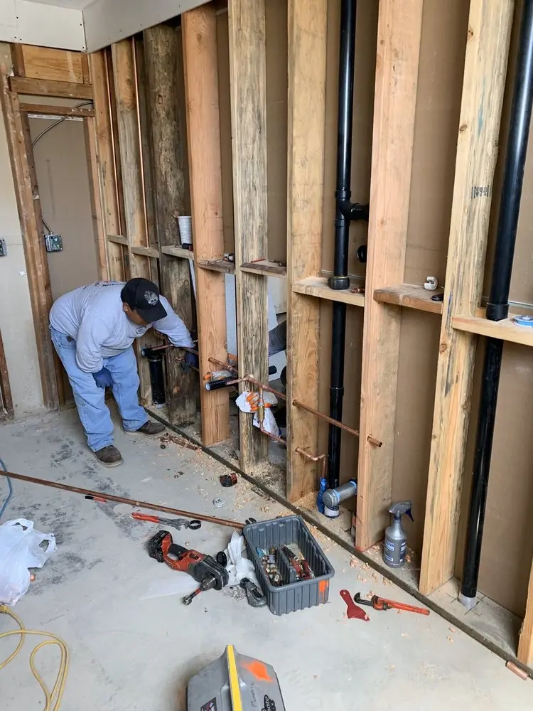 Commercial rough-in plumbing for Gas Line Repair in Palm Springs